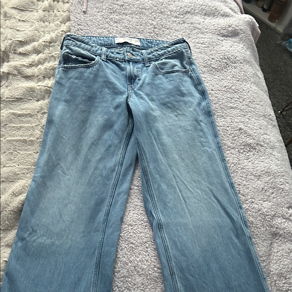 Hollister Light Blue Flare Jeans